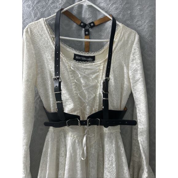 Unbranded Accessories - Waist Harness Goth Punk Women's Faux Leather